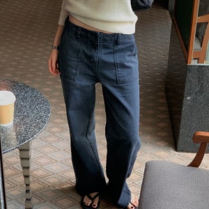 (곤m바배)파운더스 파고 다잉 워크 팬츠 2col 일자 와이드