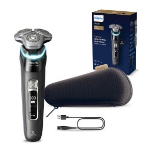 필립스 i9000 프레스티지 시리즈 전기면도기 잉크 블랙 XP9200/05