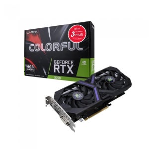 COLORFUL 지포스 RTX 3050 GAMING DUO V4 D6 6GB 피씨디렉트 그래픽카드
