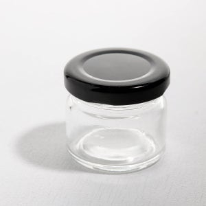 원형 잼병 1050개입 용량 4종 캡 포함 도매상품 10박스