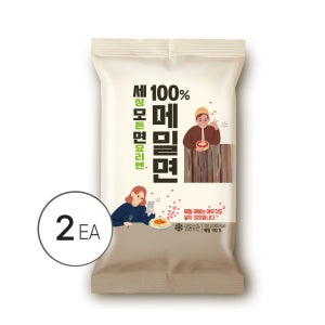올리온 세모면 100% 메밀면 150g 2개 다이어트 냉면 사리 생메밀면 얇은 냉면면 밀면