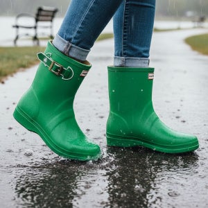 여성 발목 장화