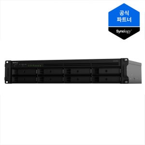 시놀로지 나스 RS1221RP+ 8베이 서버실 백업 NAS 스토리지 랙타입 케이스