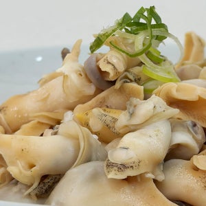 국내 자연산 손질 흑고동 골뱅이 백고동 100g, 9개