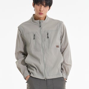 [비비씨어스] 플렉스 컨버터블 자켓 올리브 BEMJWAQ02440