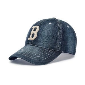 [MLB] 베이직 데님 언스트럭쳐 볼캡 BOS (Indigo) 3ACPB126N