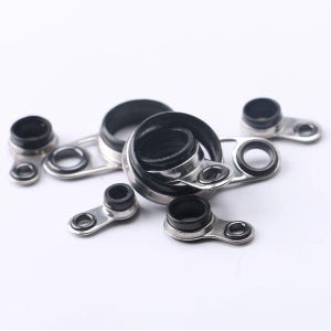 낚시대 가이드링 수리 초릿대 키트 세트 부품 장대용 낚 B. 1.012.0mm 팩당 29개