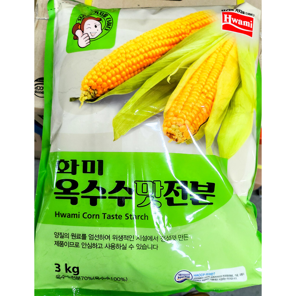 옥수수가루 제품 이미지