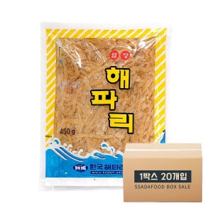 한국해양 염장해파리 450gx20 냉채요리용 20개 한박스