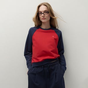 [클로브 26SS] Raglan Sweatshirt (Red)