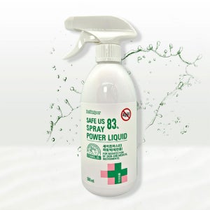 닥터헬퍼 세이프어스 소독용 에탄올 파워액 83% 스프레이 뿌리는 손 소독제 500ml, 1개