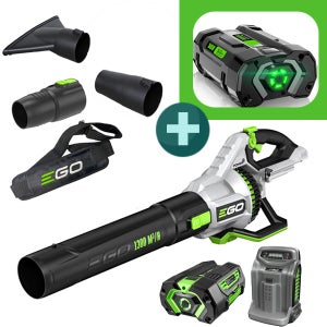 이고파워 LB7650E 무선 송풍기 5Ah 배터리 세트 브로워 낙엽제거 사은품 4종 5Ah 배터리 추가증정