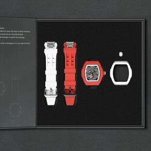 차르봄바 TB8218 아토믹 오토매틱 워치 (2-in-1) 콤보