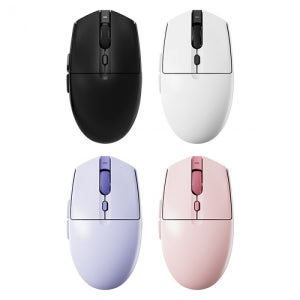 앱코 A102 3모드 스탠다드 그립 게이밍 유무선 퍼플