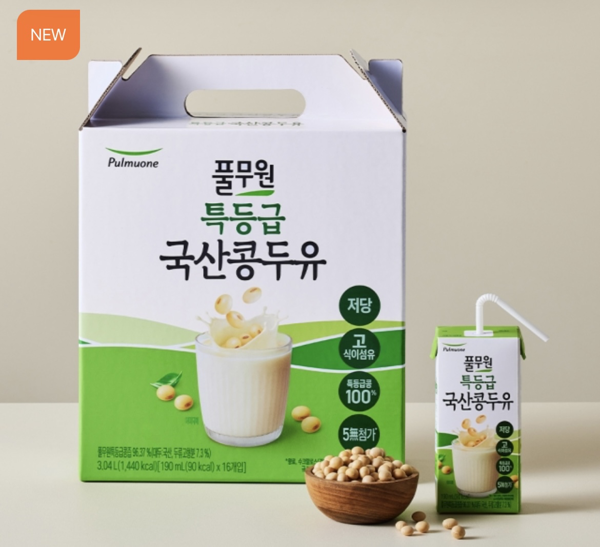 풀무원 특등급 국산콩두유 (190mlx16개입)