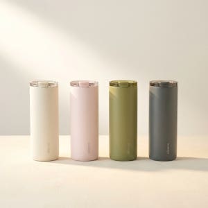 알로꼬 도자기 세라믹 코팅 텀블러 연마제없는 대용량 보온병 600ml