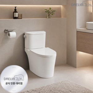 대림바스 ARNO-R 림리스 치마형 투피스양변기 아르노라운드 CC-738/도기만,부속옵션
