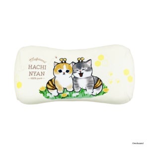 모푸샌드 꿀벌냥 미니 릴렉스 낮잠 베개 쿠션 사무실 책상 쪽잠