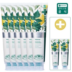 덴티스테 시트러스 후레쉬 레몬향 치약 세트 200g, 6개