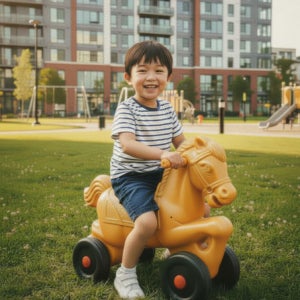 내친구 추억에 조랑말 붕붕카 레트로 실내 실외 붕붕카 국내생산