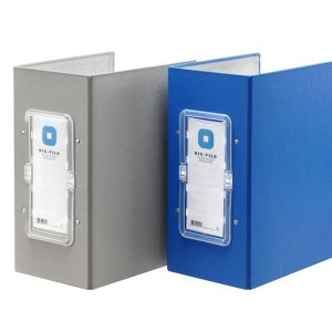 문화 대용량 파이프 바인더 A4 B895-7A 손잡이 약1300매수납