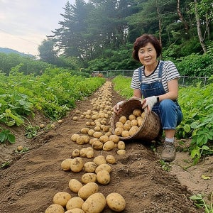 [햇감자] 가정용감자 식당용감자 다양한 사이즈 왕특, 10kg, 1개