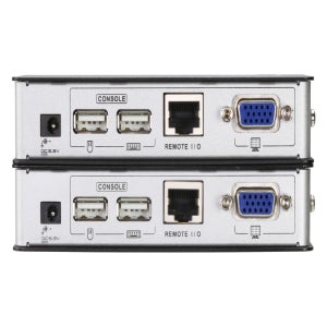 ATEN VGA KVM스위치 거리연장기 150M UTP 송수신기 리피터 IT-CE700A