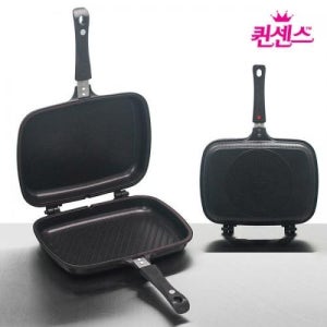 퀸센스 올비아 양면팬 IH 티타늄양면팬 특대
