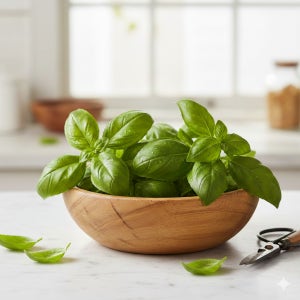 국내산 생바질 50g 신선 바질잎 주문 후 수확
