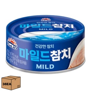 [대용량] 사조참치 마일드, 200g, 36개