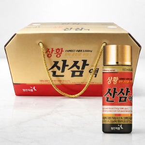 영진약품 상황산삼배양근 100ml x 10개 산삼선물세트