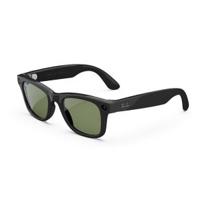 Ray-ban Meta(2세대) 웨이페어 블랙 남성용 여성용 스마트 AI 안경 배터리 2배 3K 울트라 HD 12MP 초광각 카메라 오디오 비디오 녹색 렌즈 웨어러블 기술.