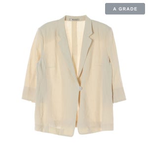 AQUASCUTUM 아쿠아스큐텀 아카이브 클래식 싱글 브레스티드 자켓 WOMAN-M