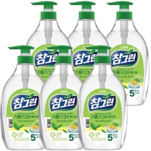 녹차뽀드득 주방세제 965ml, 6개