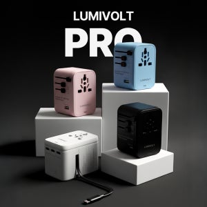 루미볼트 프로 해외 여행용 멀티 어댑터 멀티탭 초고속 45W 5구 C타입 돼지코 일본 베트남 중국 홍콩 태국 대만 필리핀 미국