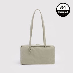 BAGGU 나일론 보울러백 셀라돈 그린