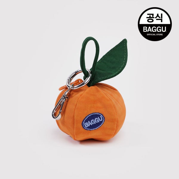 BAGGU 바쿠 하우스 감귤 참 키링