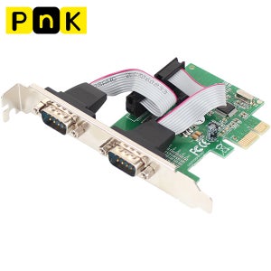 강원전자 PnK RS232 시리얼 2포트 PCIE 인터페이스 확장 카드 P002A