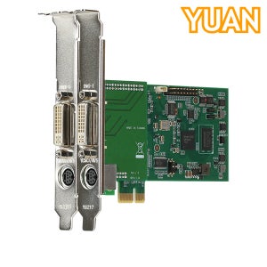 강원전자 YUAN 캡처카드 PCIE 멀티포맷 영상 편집장치 YPA01