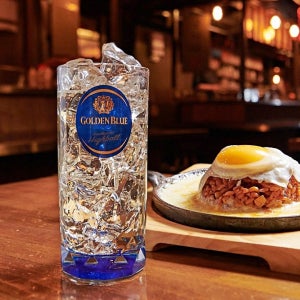 골든블루 하이볼잔 온더락 양주잔 전용 위스키 오션글라스