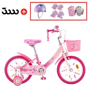 삼천리 캐치티니핑 2026 16 하츄핑 어린이 4살 5살 키즈 네발 두발 보조바퀴 자전거