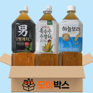 [모아박스] BEST 차 음료 옥수수수염차 헛개차 하늘보리 1.5L