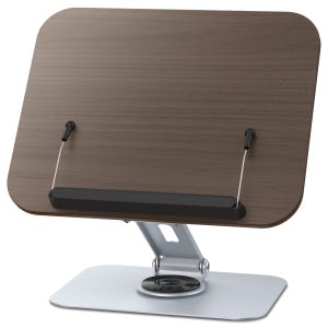 BOUMBI 360도 회전 노트북 거치대 높이각도 조절 휴대용 독서대