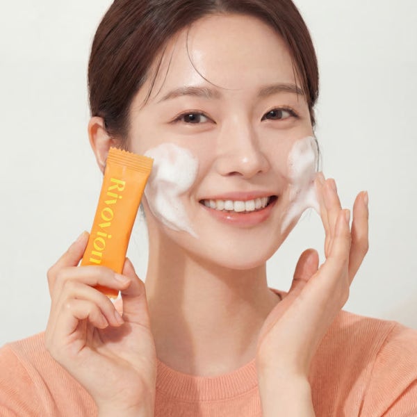 리보비온 약산성 폼클렌징 블랙헤드 딥클렌징 비타민 효소 클렌저 1g, 30포