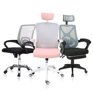 일루일루 타이탄 사무용 컴퓨터 게이밍 의자 메쉬체어 모음전 PC방 중역 서재