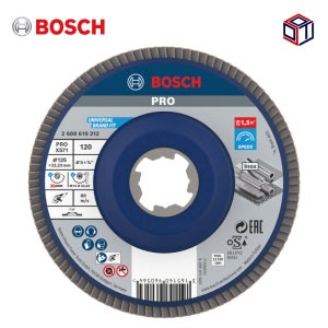 보쉬 PRO X-LOCK X571 플랩 125mm 금속용 G120방, 1개