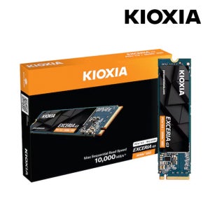 키오시아 Exceria G3 2TB M.2 NVMe SSD Gen5 QLC 5년