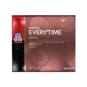 선물세트 / 정관장 홍삼정 에브리타임 리미티드 10ml × 30포 지삼함유 짜먹는홍삼