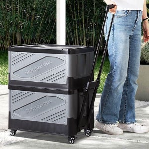 LB 폴딩박스카트 캠핑용구르마 캠핑웨건 수레카트 미니캐리어