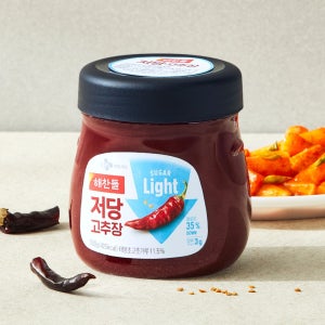 [저당으로 칼로리 35% DOWN] 해찬들 저당 고추장 500g, 2개